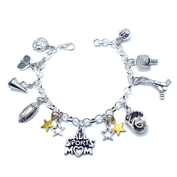 All Sports Mom Charm Bracelet - Picture 6 of 7